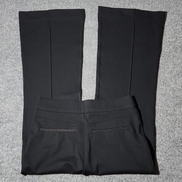 Spanx Women's High Rise Flare Pants Size Petite Large - Picture 2 of 4